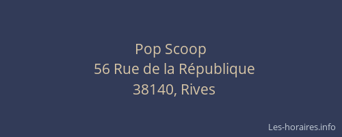 Pop Scoop
