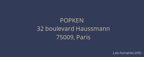 POPKEN