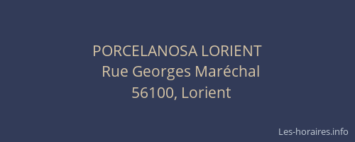 PORCELANOSA LORIENT