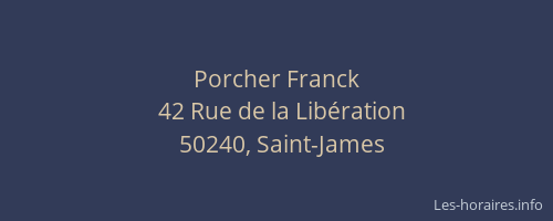 Porcher Franck