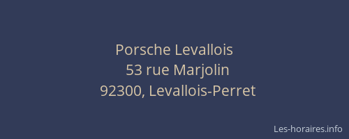 Porsche Levallois