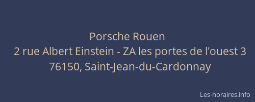 Porsche Rouen