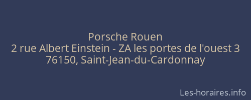 Porsche Rouen
