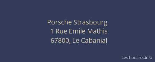 Porsche Strasbourg