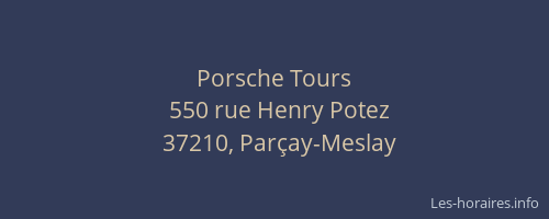 Porsche Tours