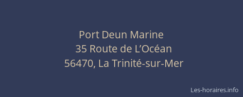 Port Deun Marine
