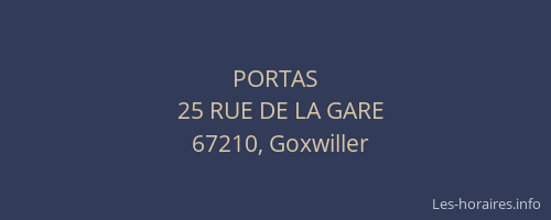 PORTAS