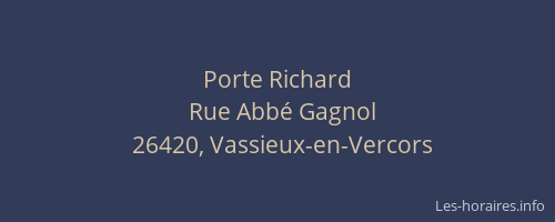 Porte Richard