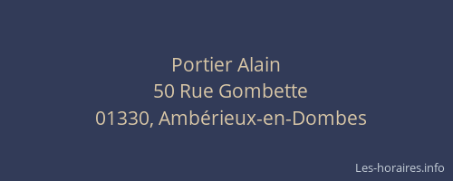 Portier Alain