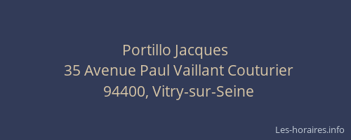 Portillo Jacques