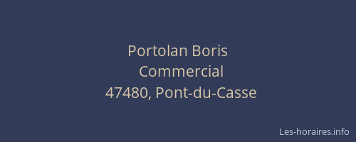 Portolan Boris