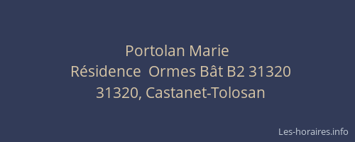 Portolan Marie