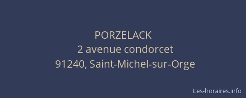 PORZELACK