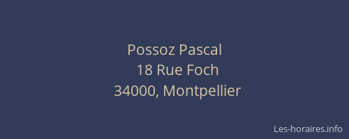 Possoz Pascal