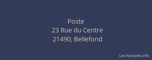 Poste