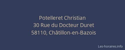 Potelleret Christian