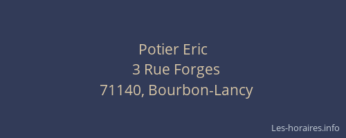 Potier Eric