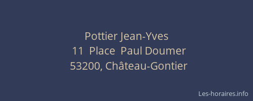 Pottier Jean-Yves