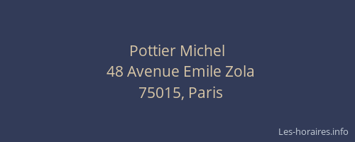 Pottier Michel