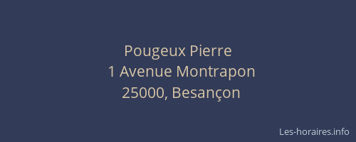Pougeux Pierre
