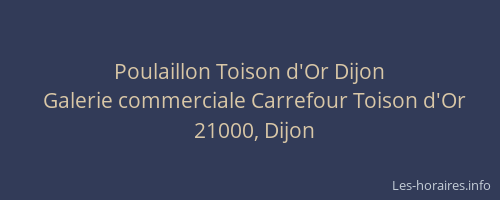 Poulaillon Toison d'Or Dijon