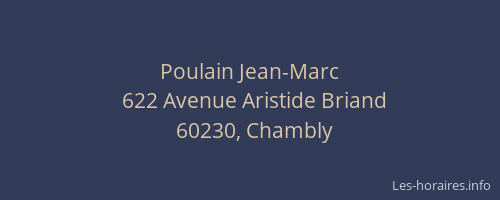 Poulain Jean-Marc