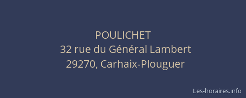 POULICHET
