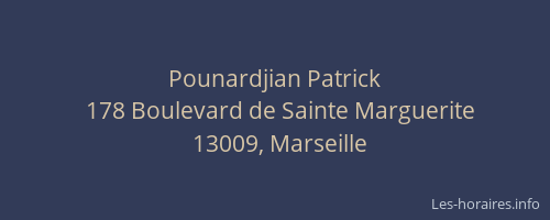 Pounardjian Patrick