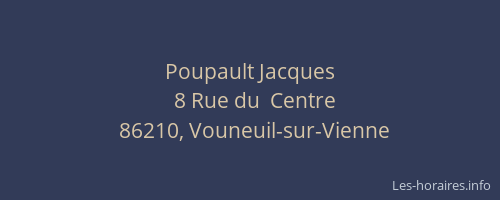 Poupault Jacques