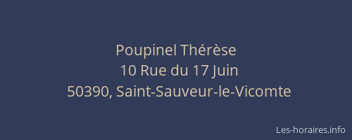 Poupinel Th&eacute;r&egrave;se