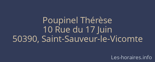 Poupinel Thérèse