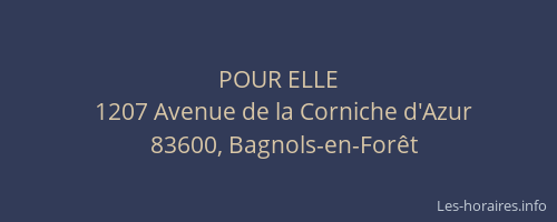 POUR ELLE