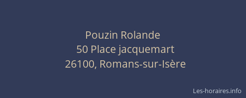 Pouzin Rolande