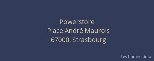 Powerstore