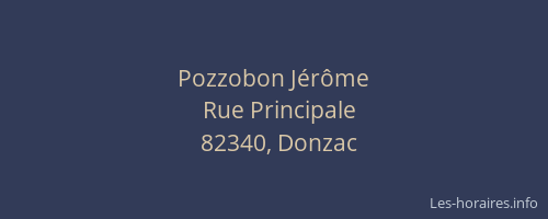 Pozzobon Jérôme