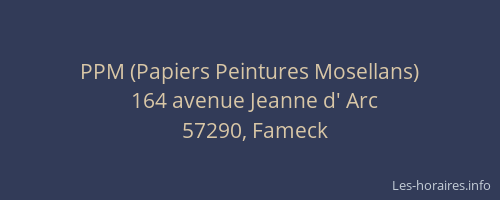 PPM (Papiers Peintures Mosellans)