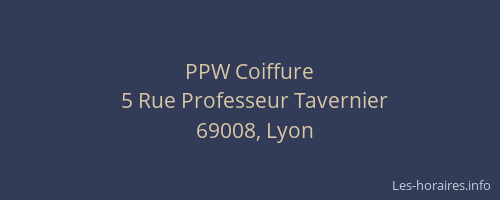 PPW Coiffure