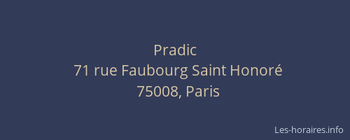 Pradic