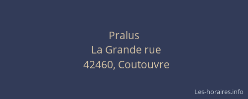 Pralus