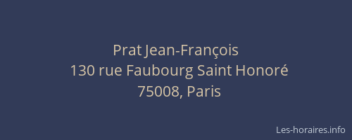 Prat Jean-François