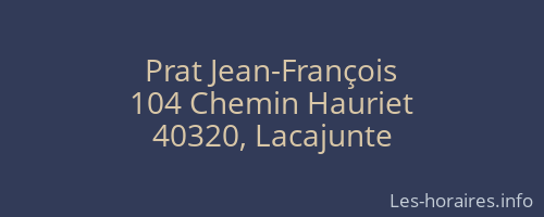 Prat Jean-François