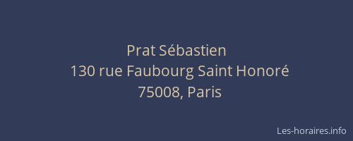 Prat Sébastien