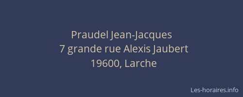 Praudel Jean-Jacques