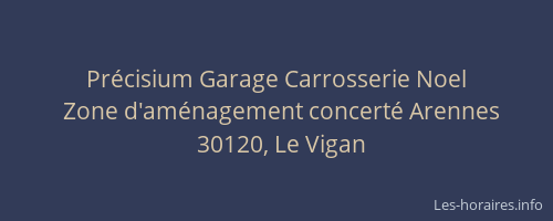 Pr&eacute;cisium Garage Carrosserie Noel