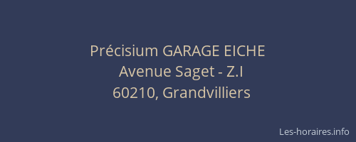 Précisium GARAGE EICHE