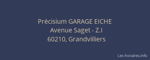 Pr&eacute;cisium GARAGE EICHE
