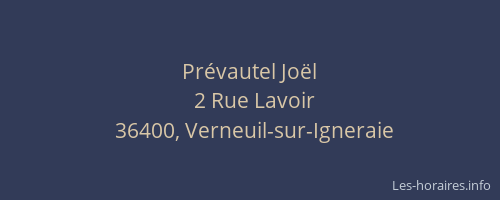 Pr&eacute;vautel Jo&euml;l