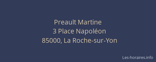 Preault Martine