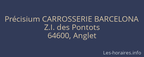 Précisium CARROSSERIE BARCELONA