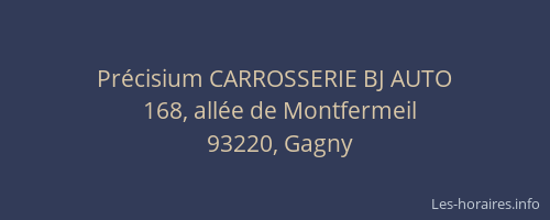 Précisium CARROSSERIE BJ AUTO